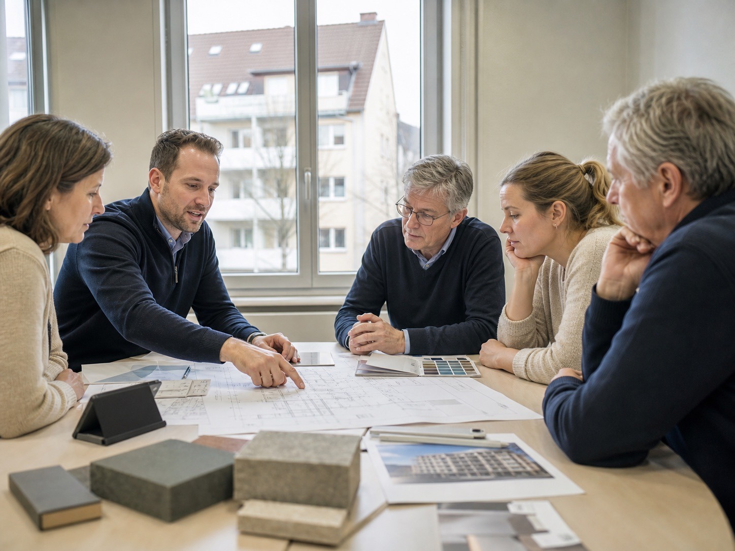 Beratung einer Wohnungseigentümergemeinschaft zur energetischen Sanierung